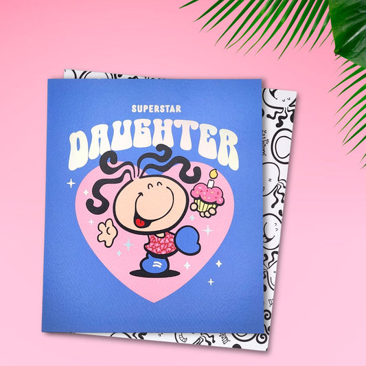 Daughter Birthday Card - Bubblegum