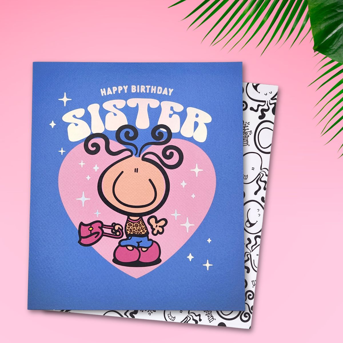 Sister Birthday Card - Bubblegum