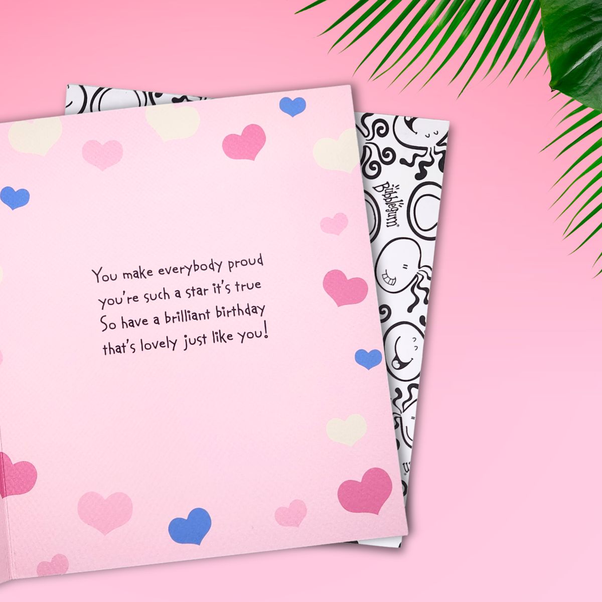 Daughter Birthday Card - Bubblegum