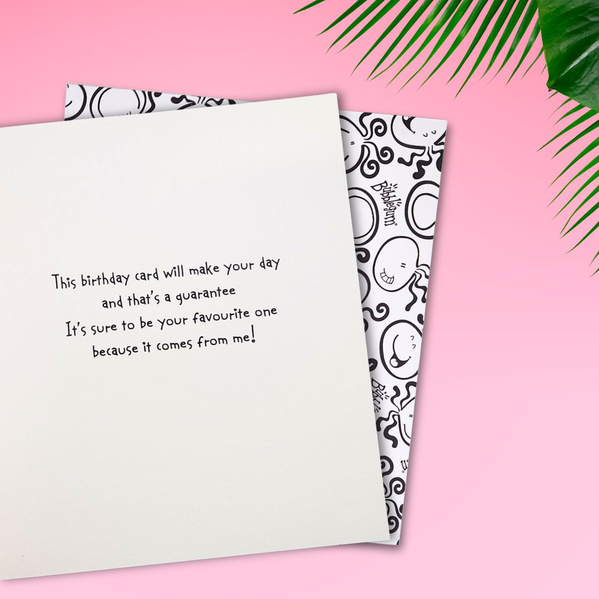 Sister Birthday Card - Bubblegum