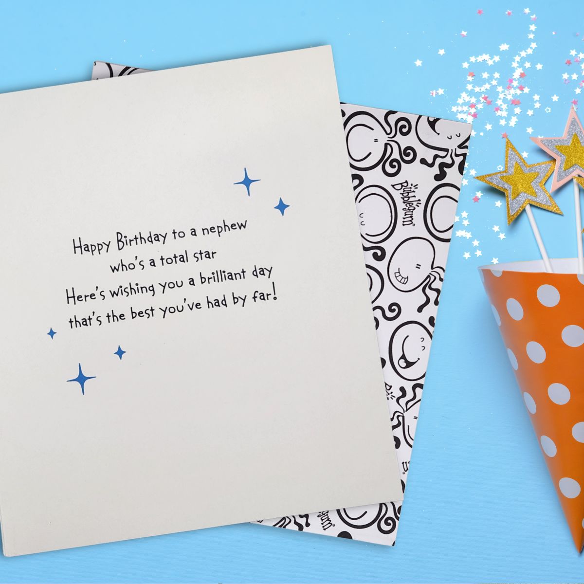 Nephew Birthday Card - Bubblegum