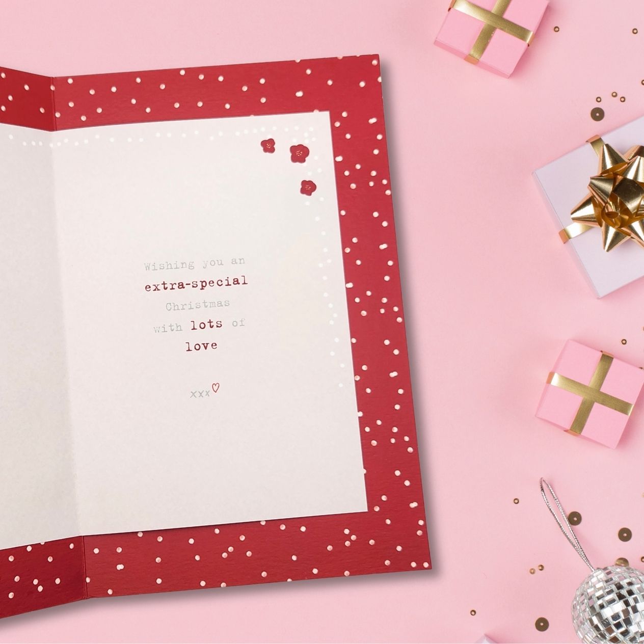 Mum Christmas Card - Boofle Bear