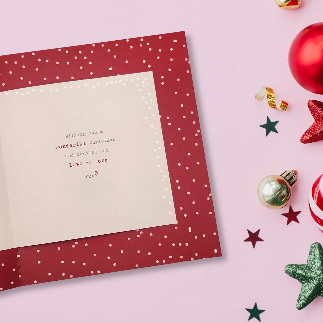 Godmother Christmas Card - Boofle Bear