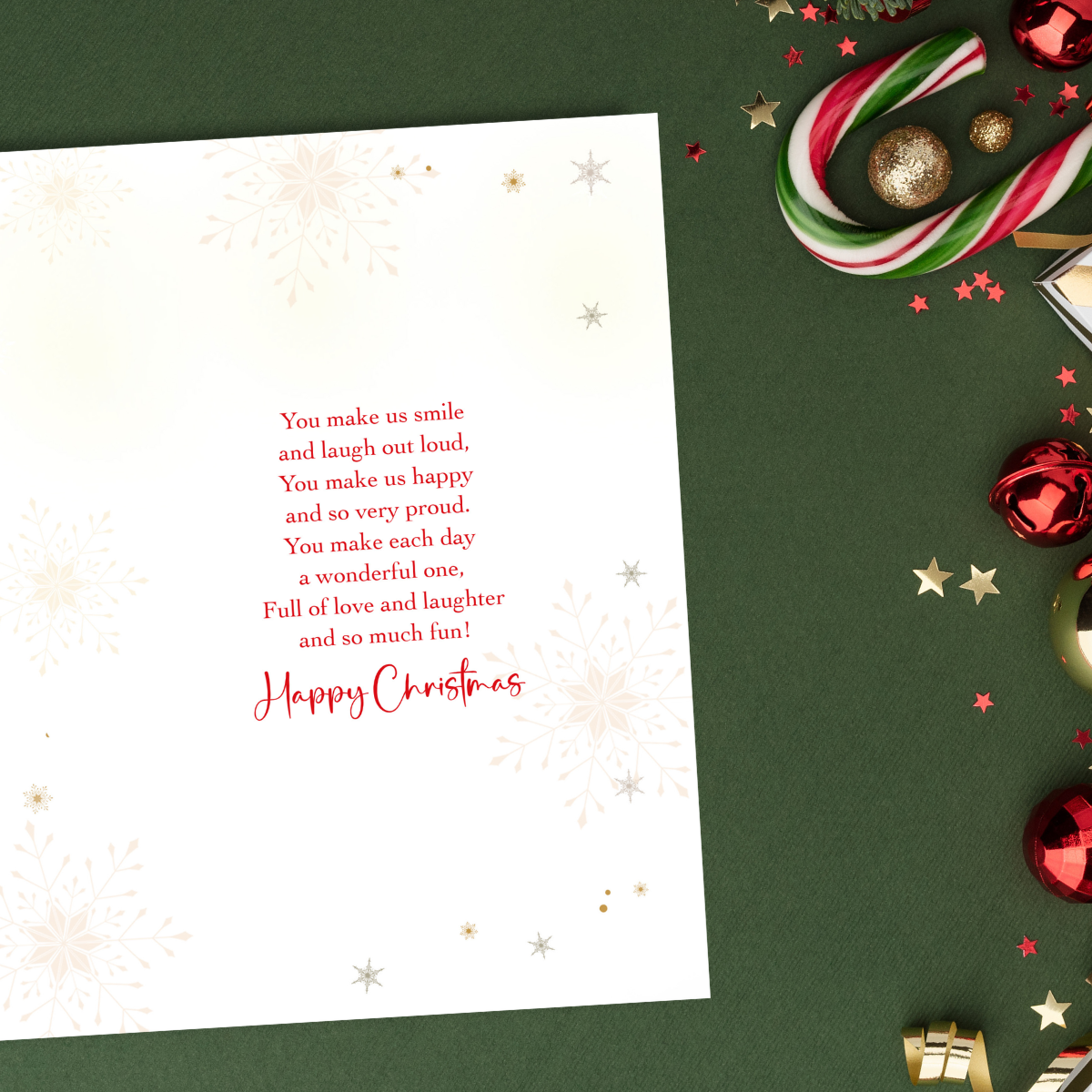 Grandson Christmas Card - Mice Decorating The Tree