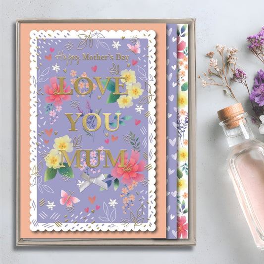Mum Mother's Day Boxed Card - Love You Mum