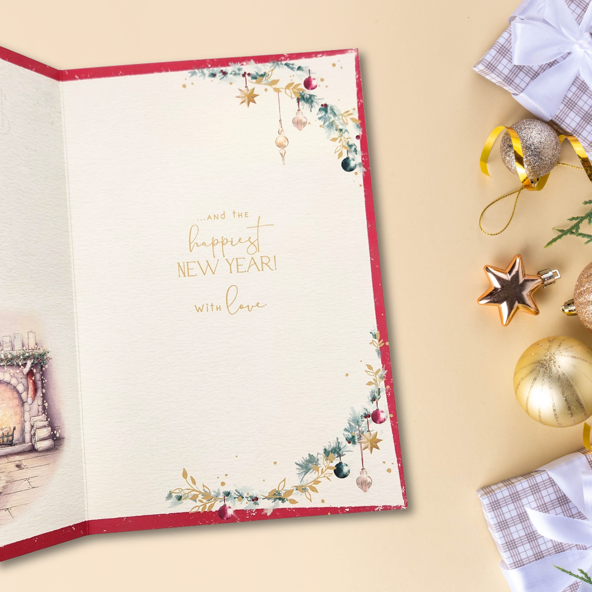 Daughter & Partner Christmas Card - Me To You Bears