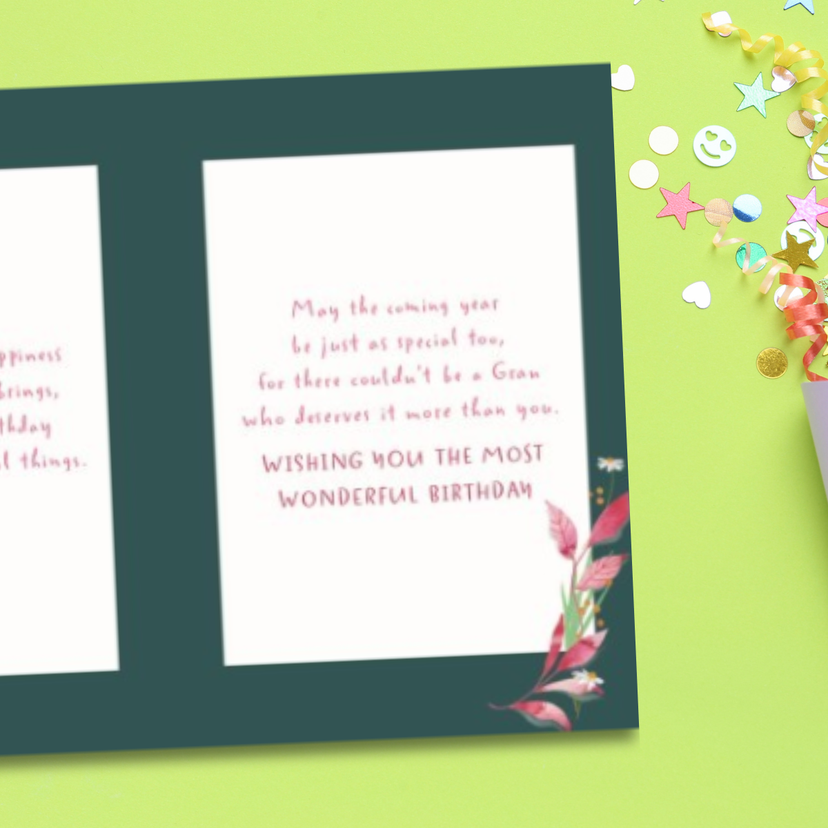 Gran Birthday Card - Big World Little Things