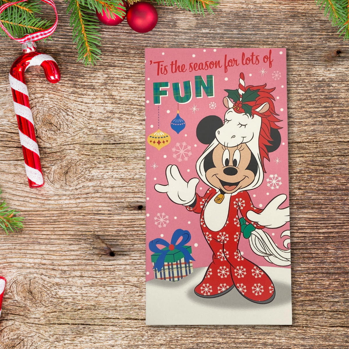 Money Wallet Christmas - Minnie Mouse