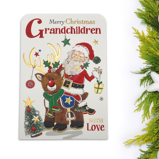 Grandchildren Christmas Card - Twingles