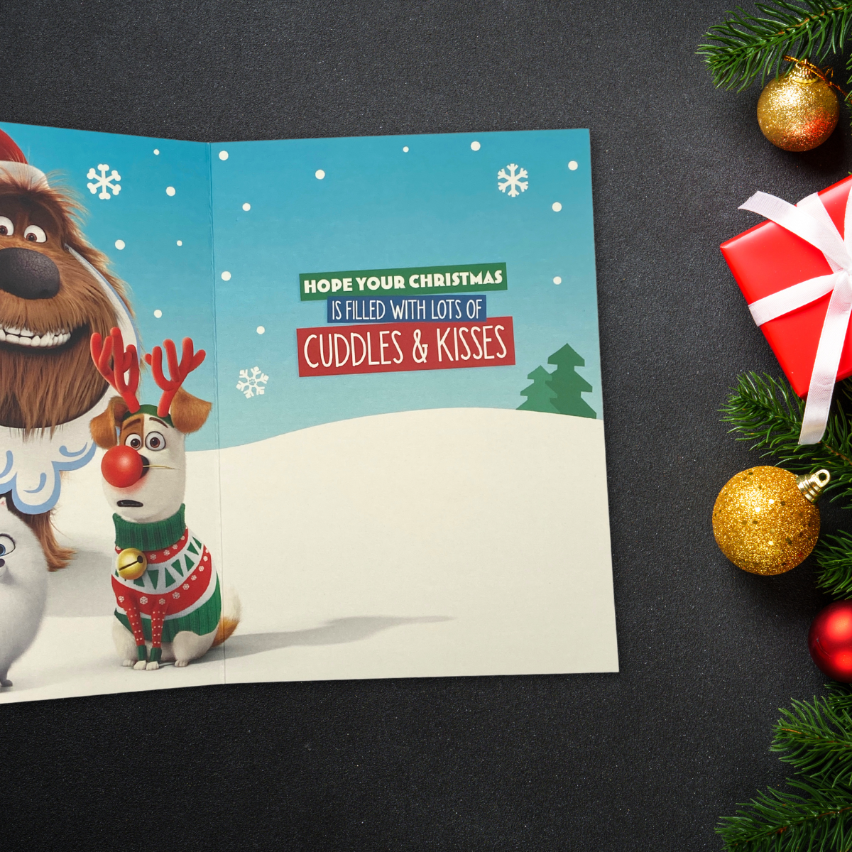 From The Dog Christmas Card - Secret Life Of Pets