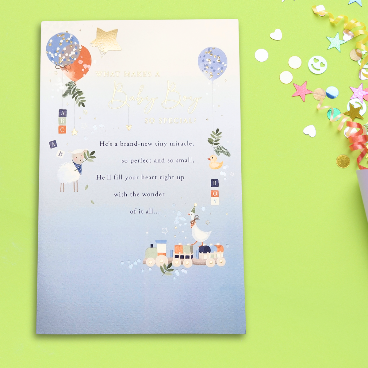 Baby Boy Card - What Makes A Baby Boy So Special?
