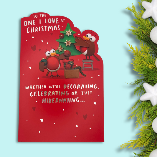 One I Love Christmas Card - Humour Crackers