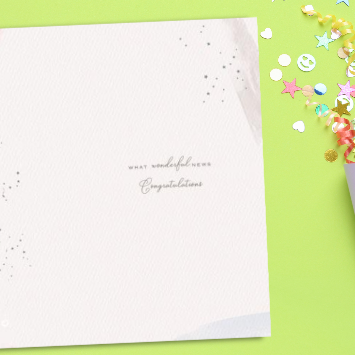 Congratulations Card - Brighstone Champagne Pop!