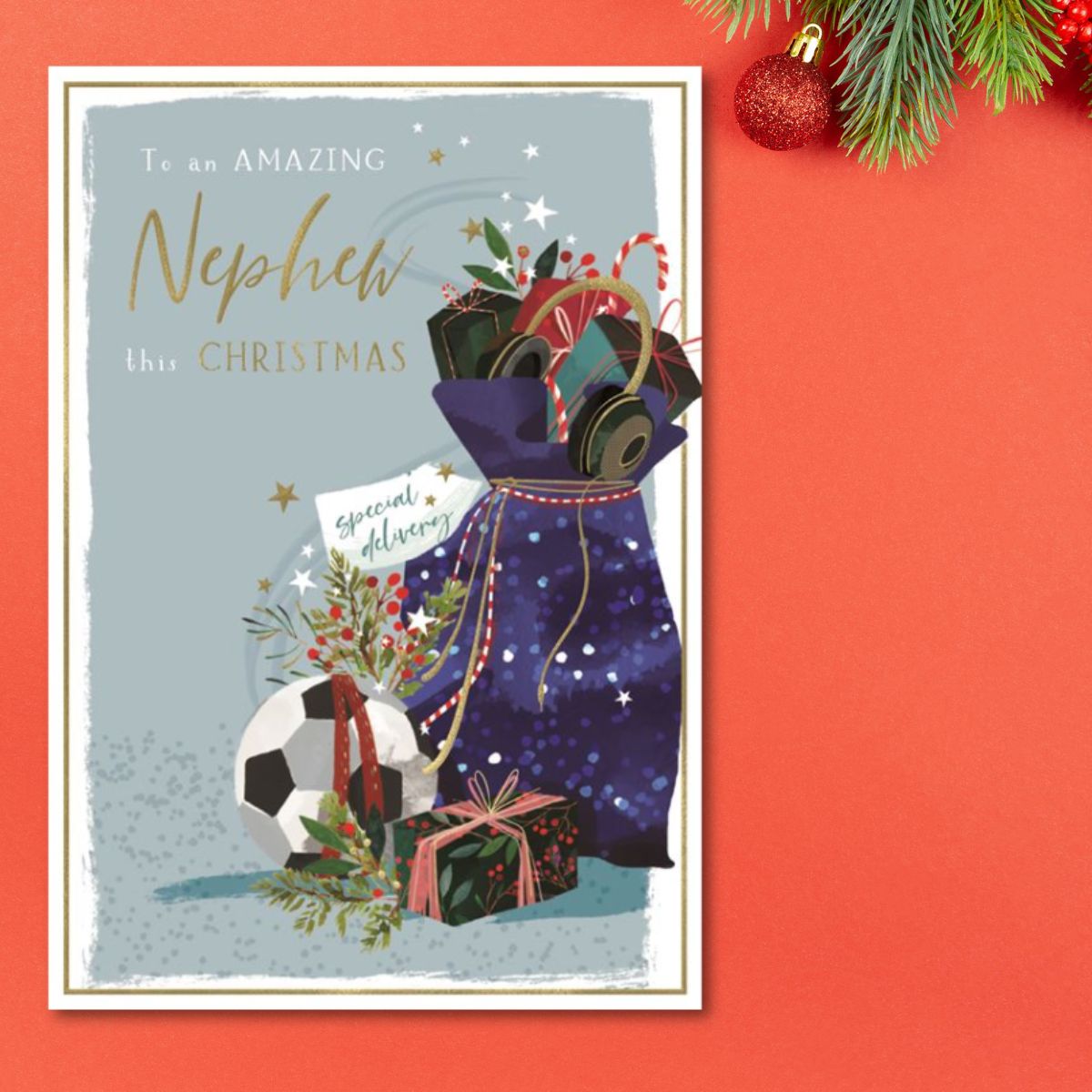 Nephew Christmas Card - Skylight Gifts