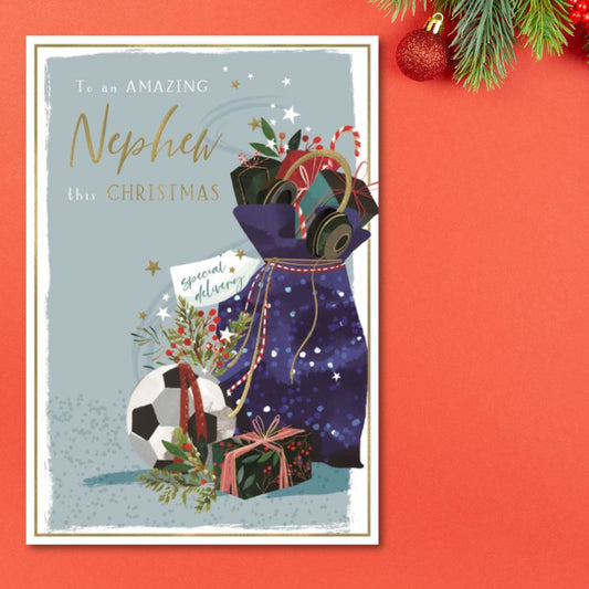 Nephew Christmas Card - Skylight Gifts