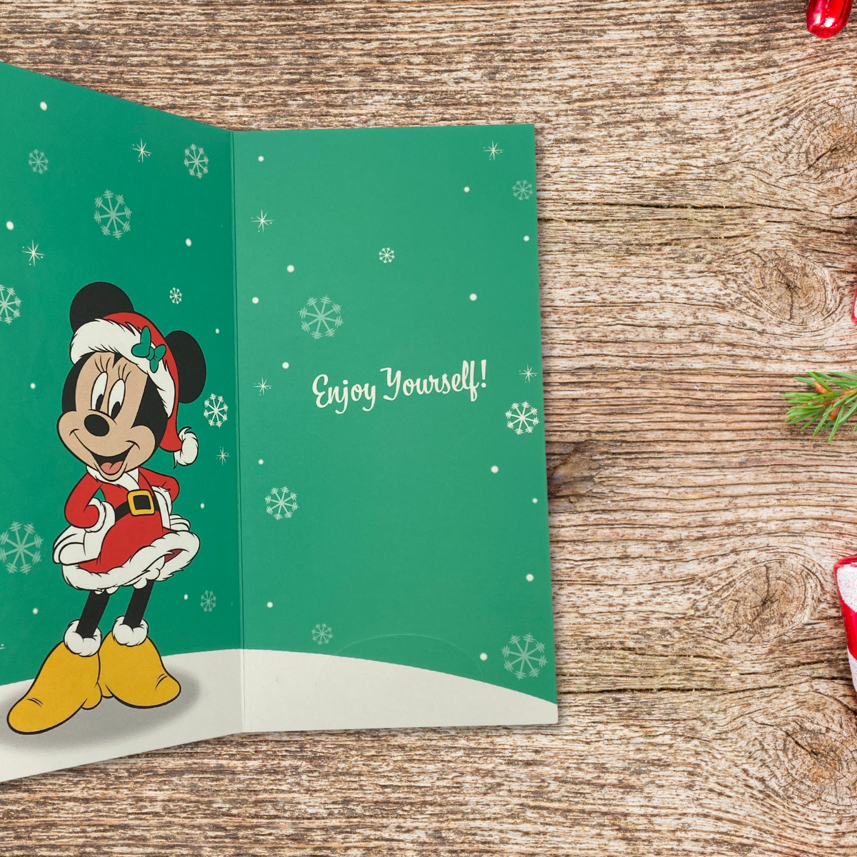 Money Wallet Christmas - Minnie Mouse