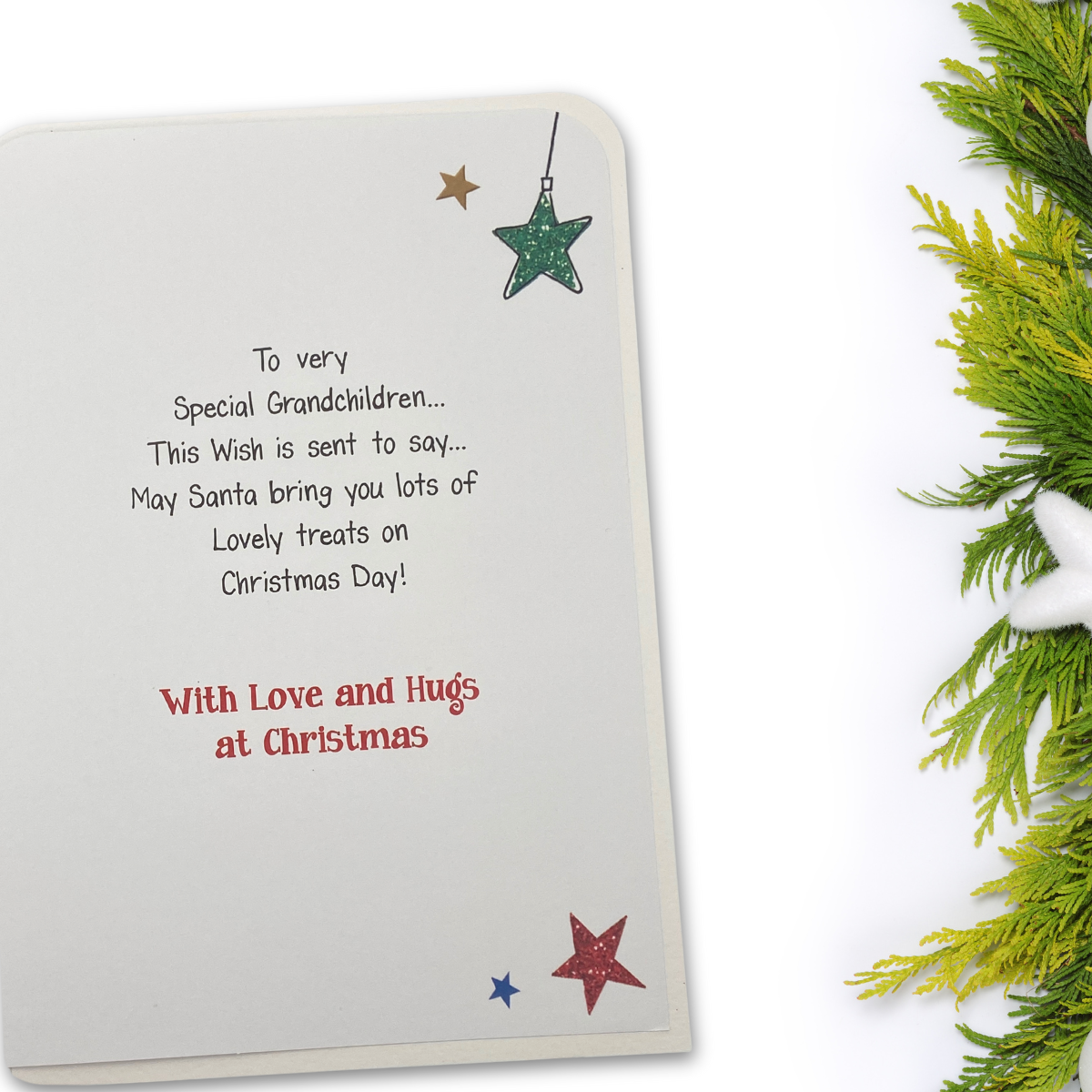 Grandchildren Christmas Card - Twingles