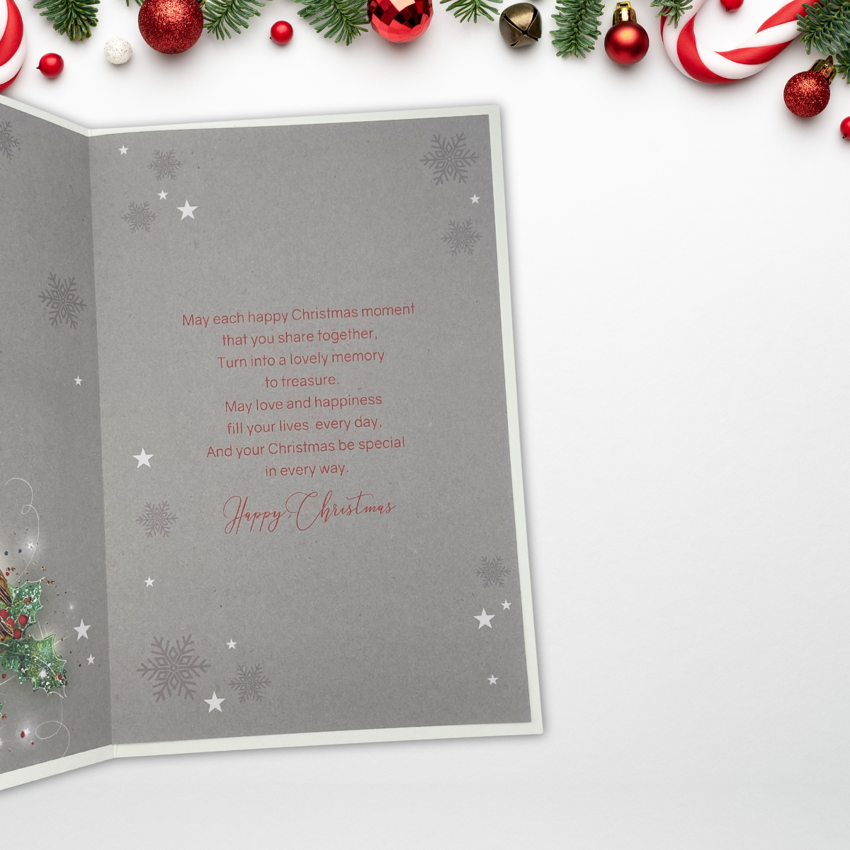 Both Of You Christmas Card - Grace Robins & Holly