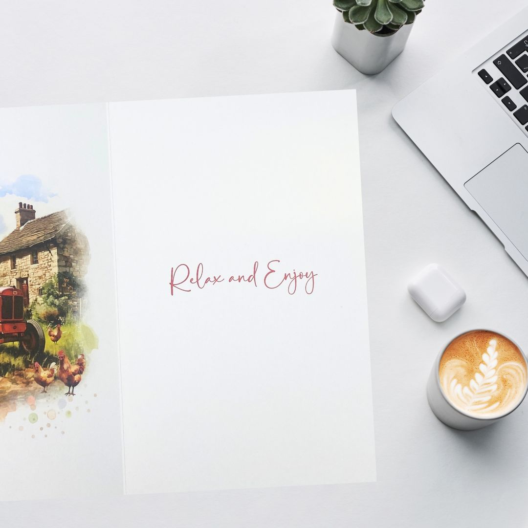 Birthday Bliss Birthday Card - Tractor