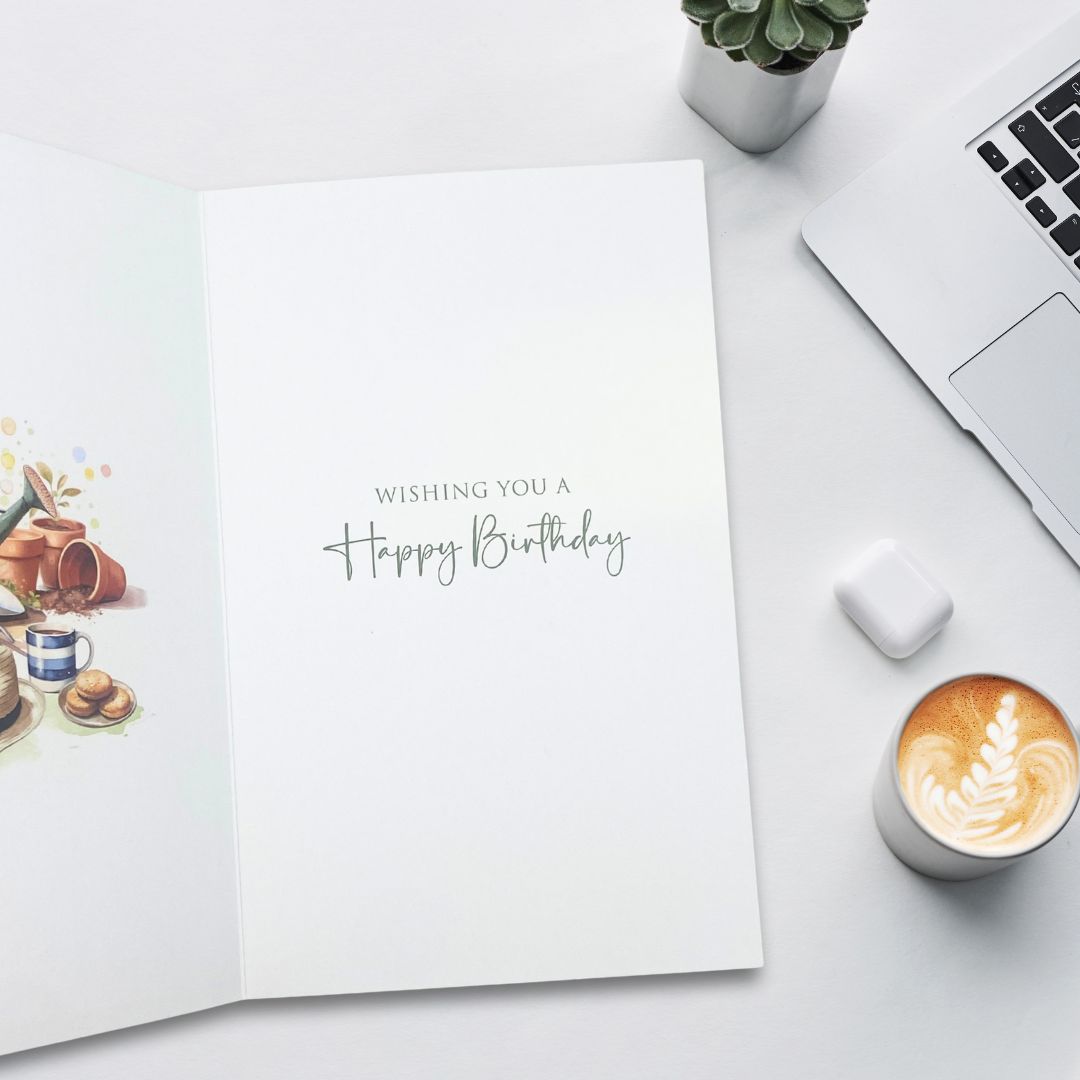 Birthday Bliss Birthday Card - Gardening