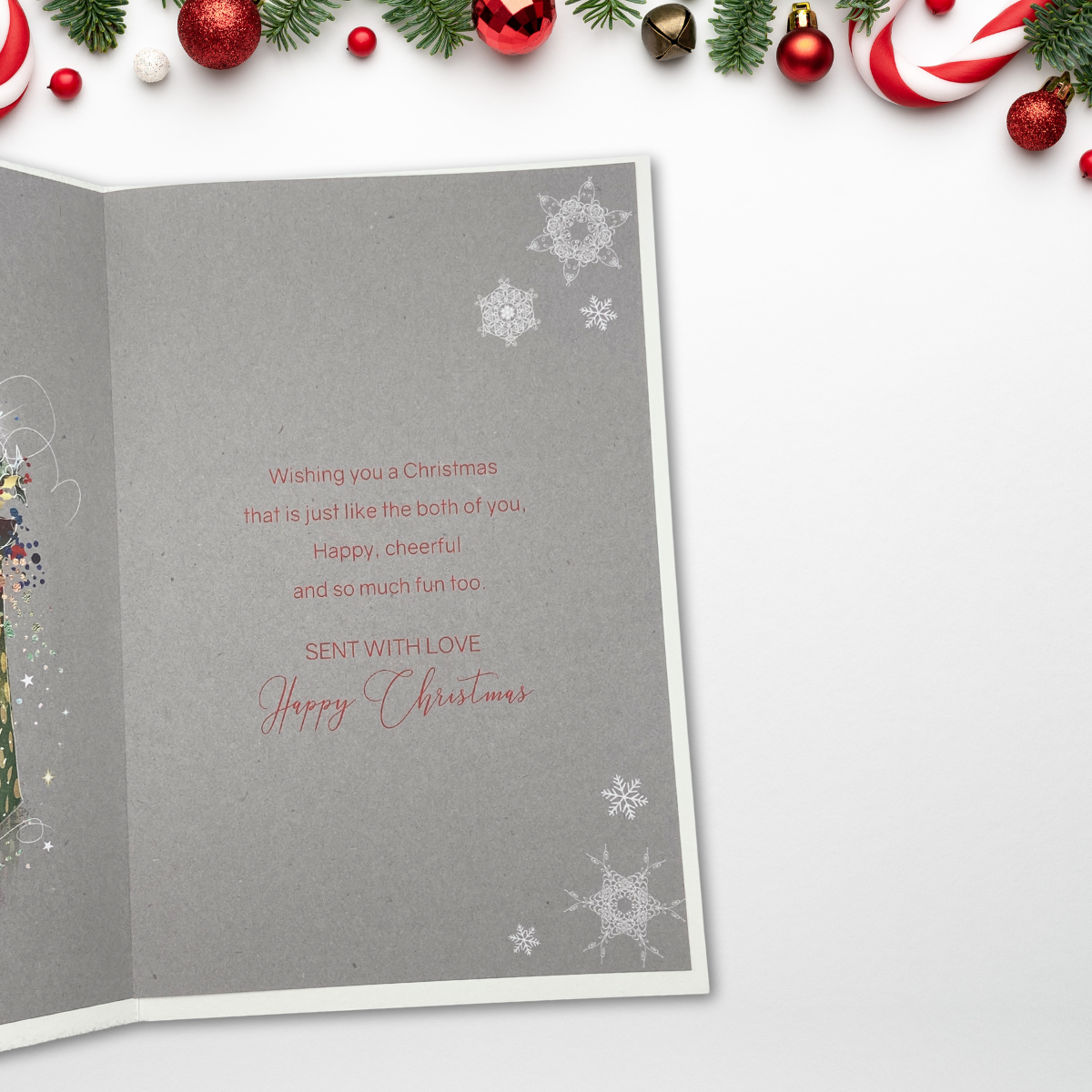 Granddaughter & Husband Christmas Card - Grace Gifts & Flowers