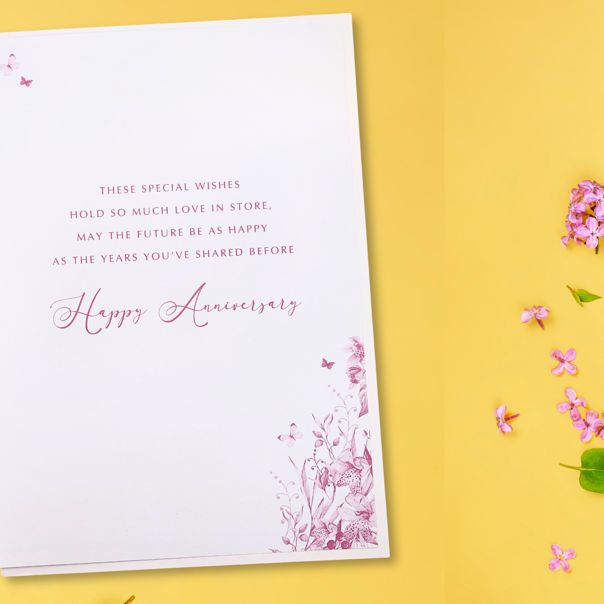 Happy Anniversary Card - Pizazz Birds In Heart