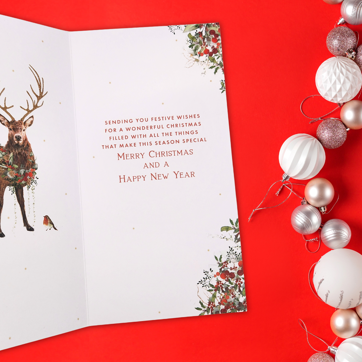 Brother Christmas Card - Deer At Night