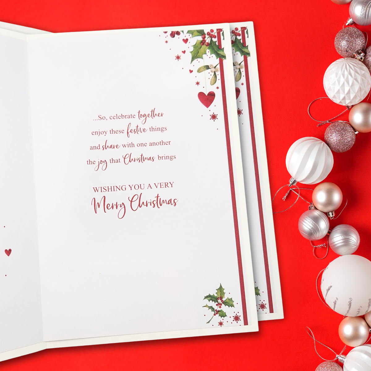 Sister & Brother-In-Law Christmas Card - Lovely Time Of Year