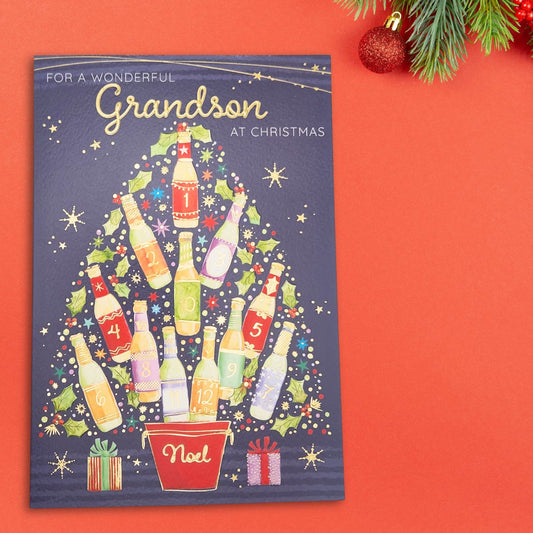 Grandson Christmas Card - Moments & Milestones