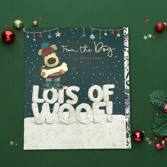 From The Dog Christmas Card - Boofle Bear