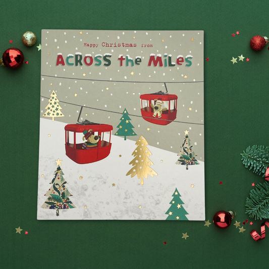 Across The Miles Christmas Card - Boofle Bear