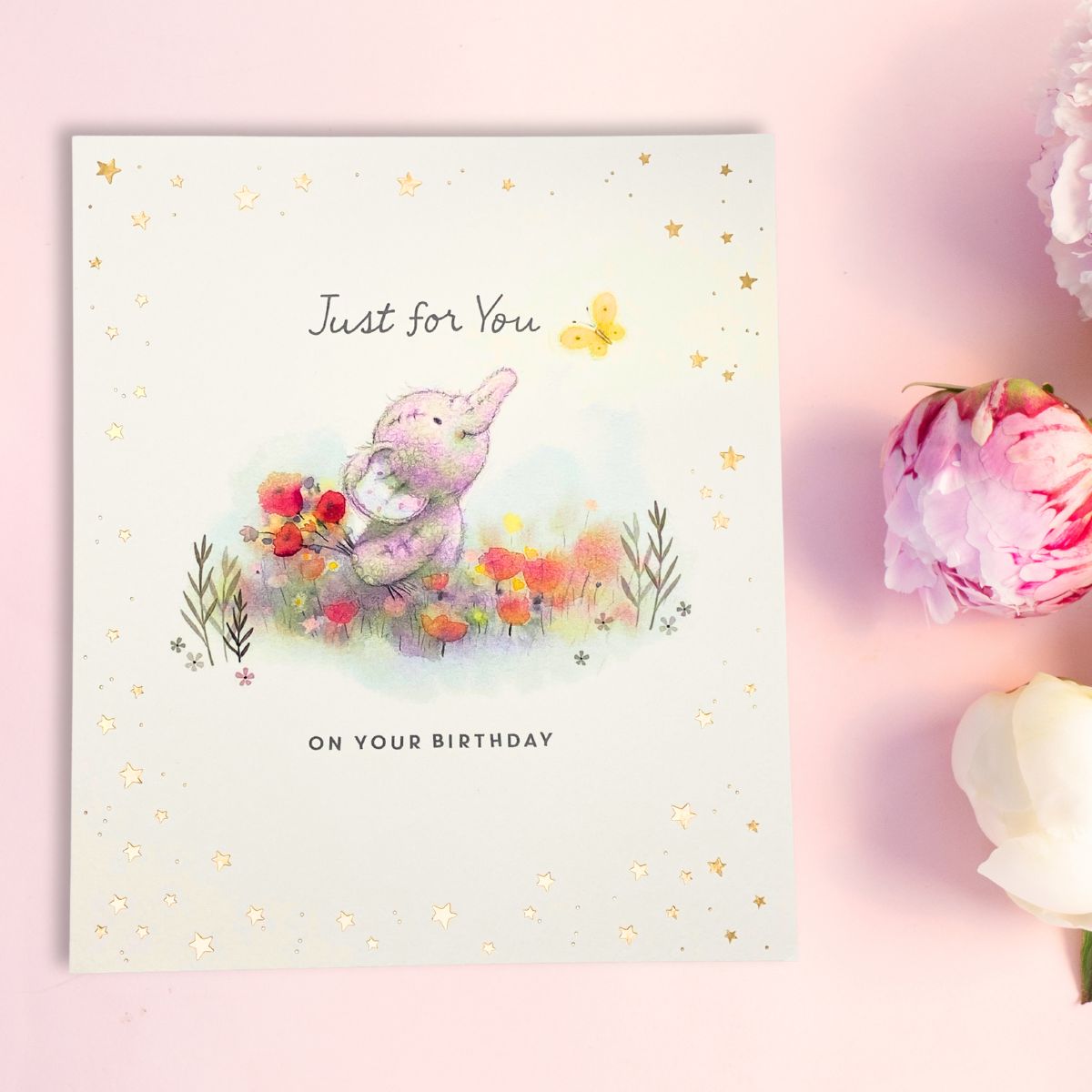 Elliot & Buttons Birthday Card - Just For You