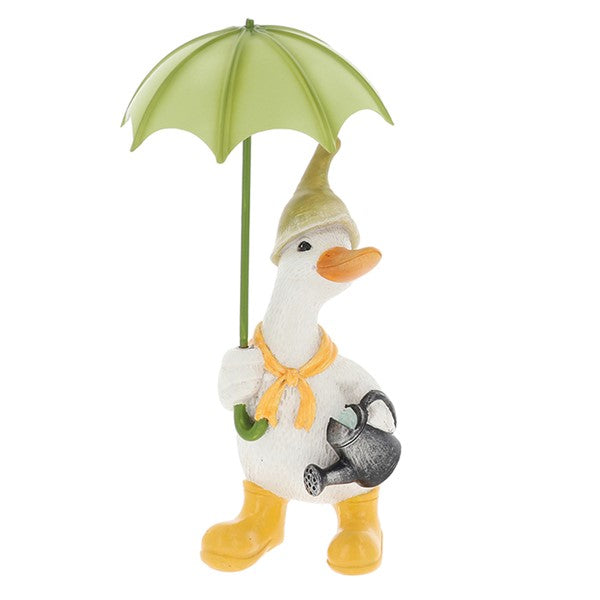 Posy Puddle Duck Ornament - Duck & Watering Can