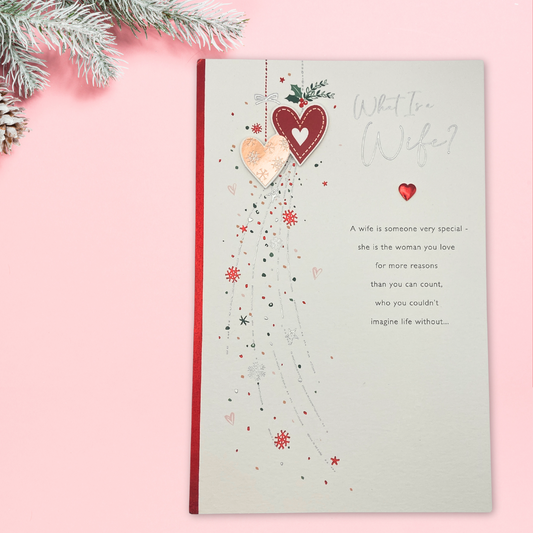 Wife Christmas Card - What Is A Wife?