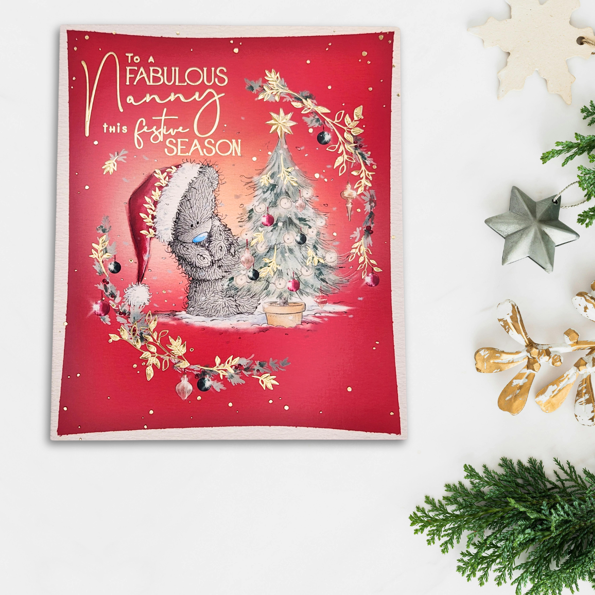 Nanny Christmas Card - Me To You Bear