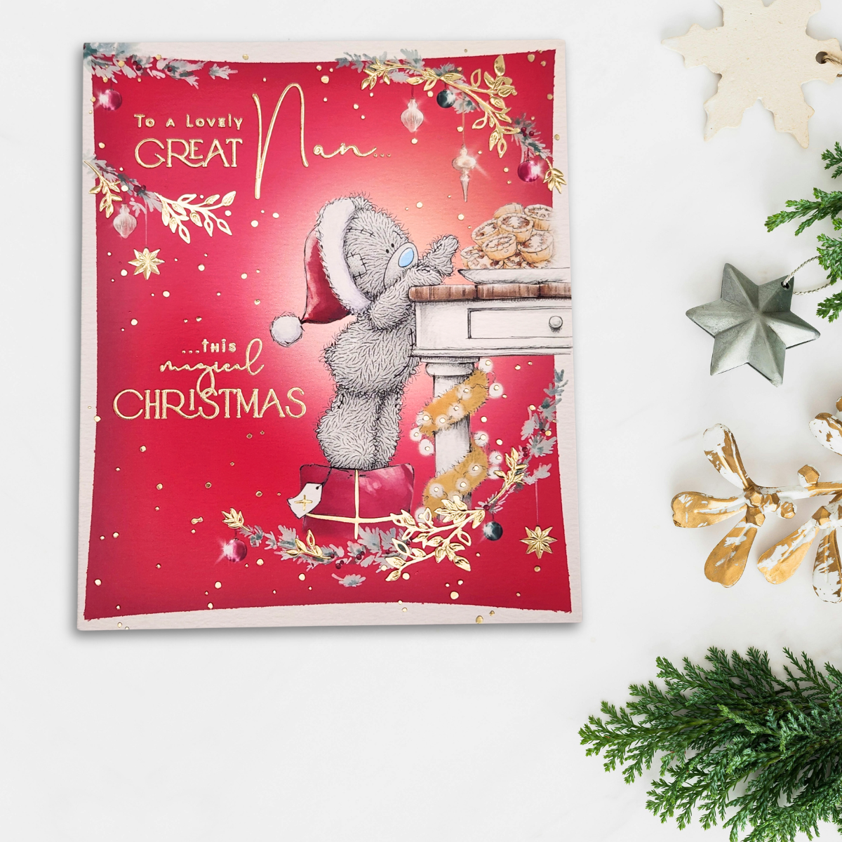 Nan Christmas Card - Me To You Bear