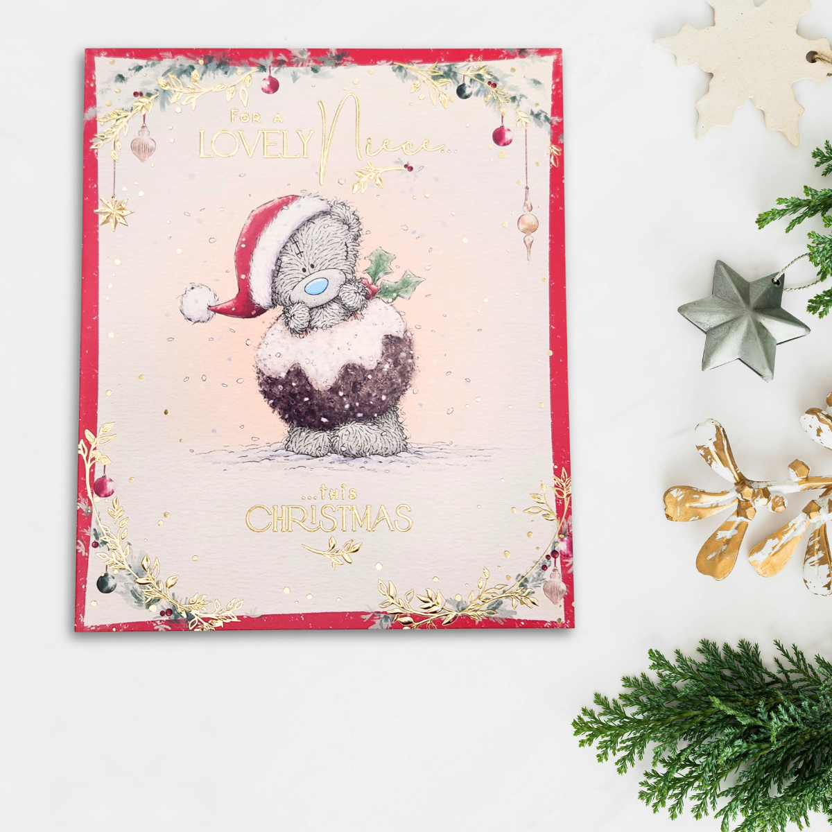 Niece Christmas Card - Me To You Bear
