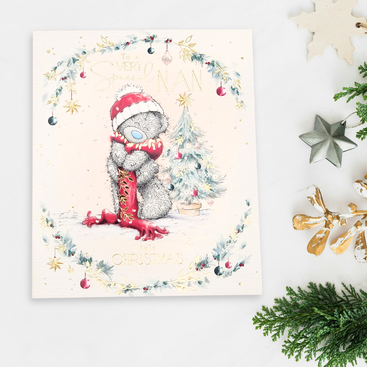 Nan Christmas Card - Me To You Bear