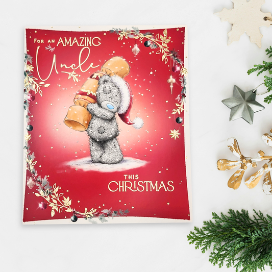 Uncle Christmas Card - Me To You Bear