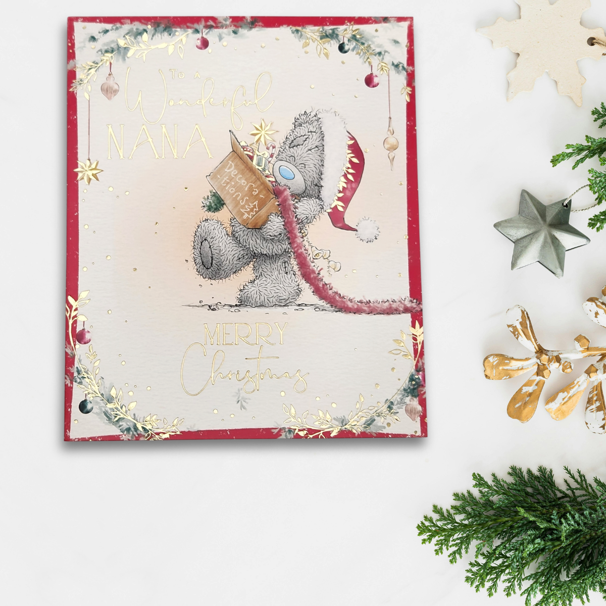 Nana Christmas Card - Me To You Bear