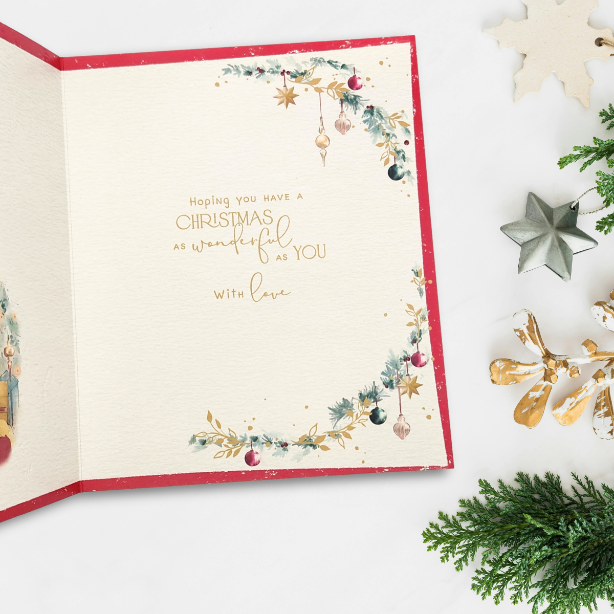 Great Granddaughter Christmas Card - Me To You Teddy Gifts