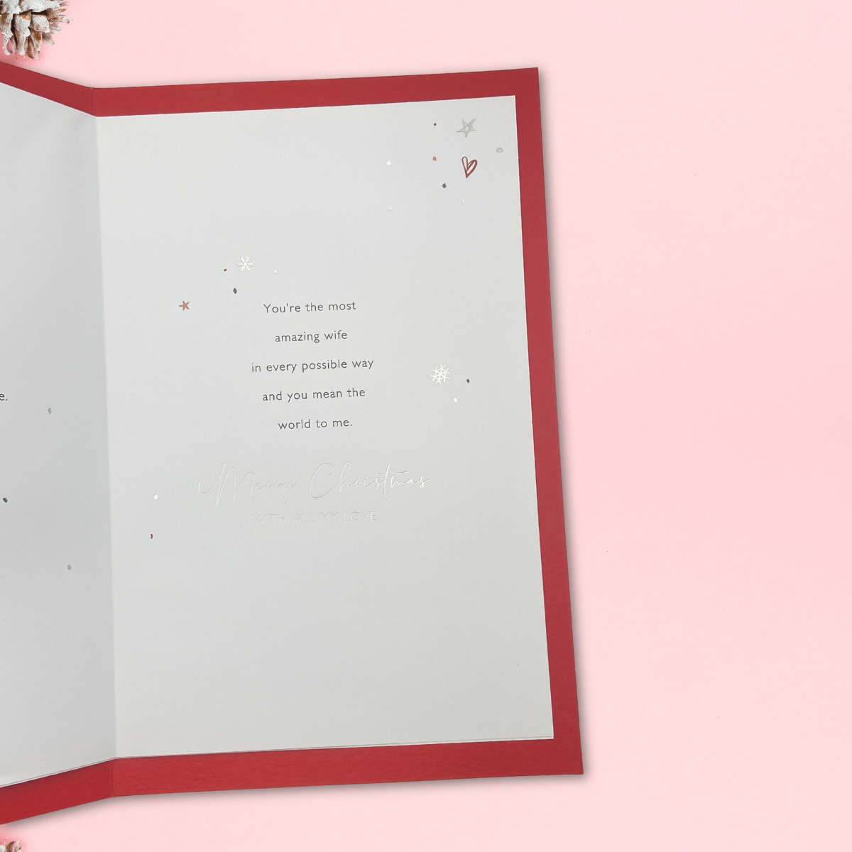 Wife Christmas Card - What Is A Wife?