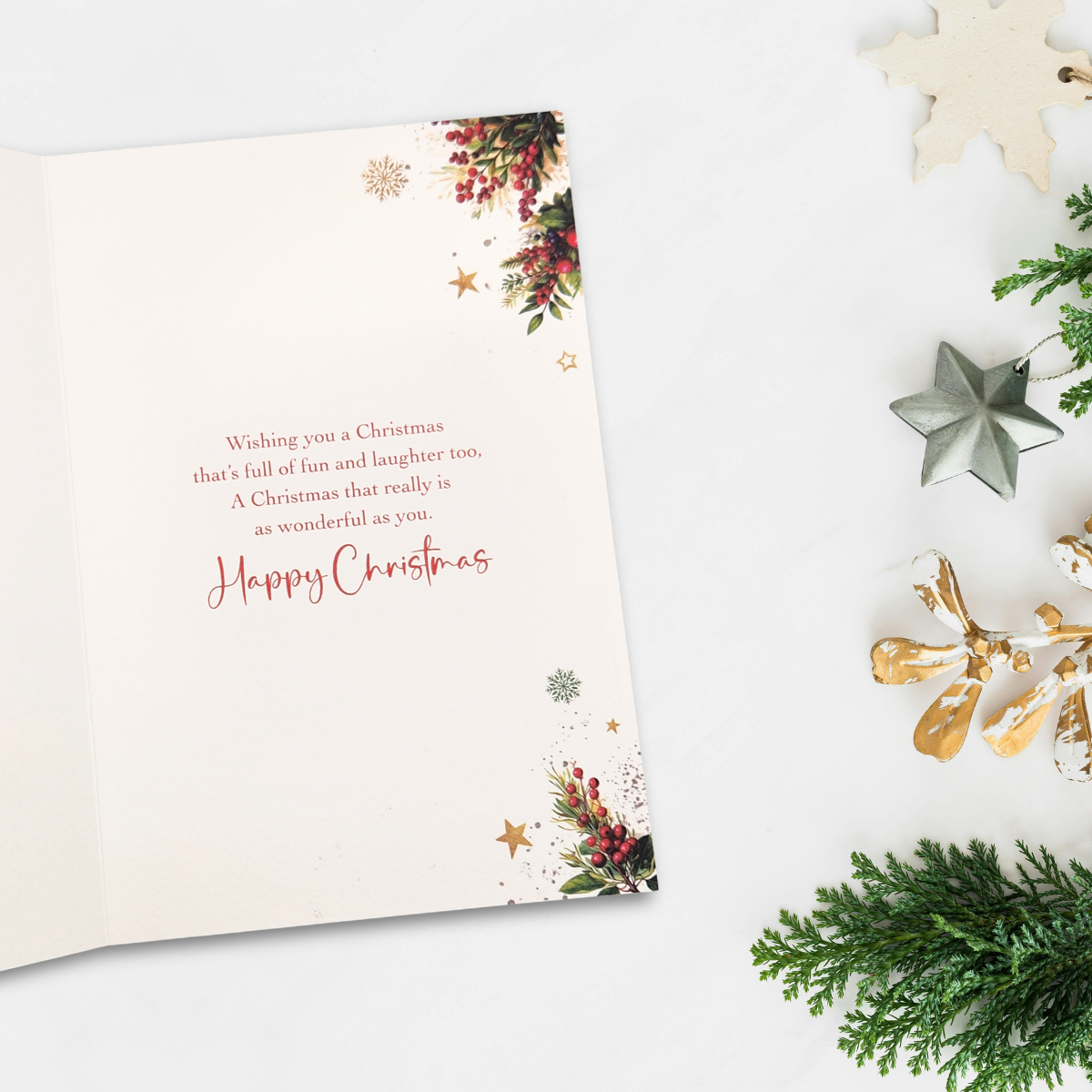 Uncle Christmas Card - Beer & Gift
