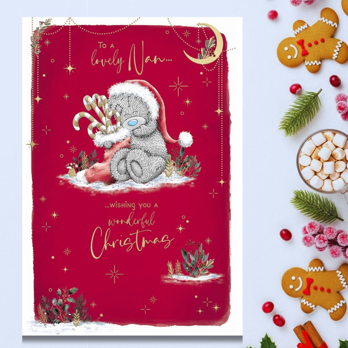 Nan Christmas Card - Me To You Bear