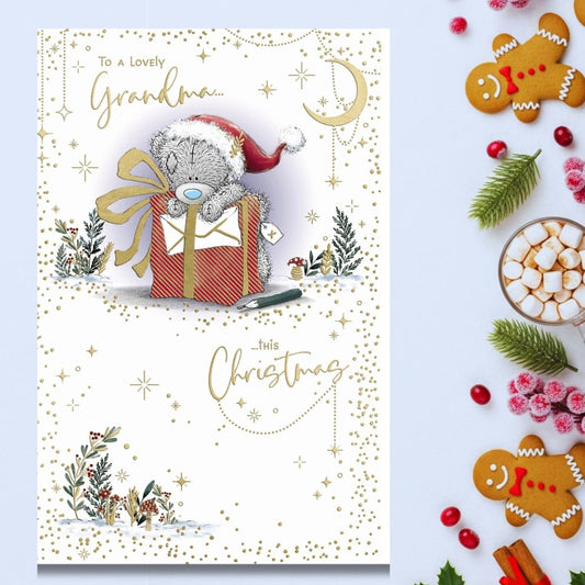 Grandma Christmas Card - Me To You Bear