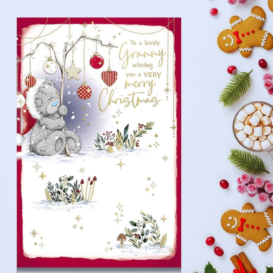 Granny Christmas Card - Me To You Bear