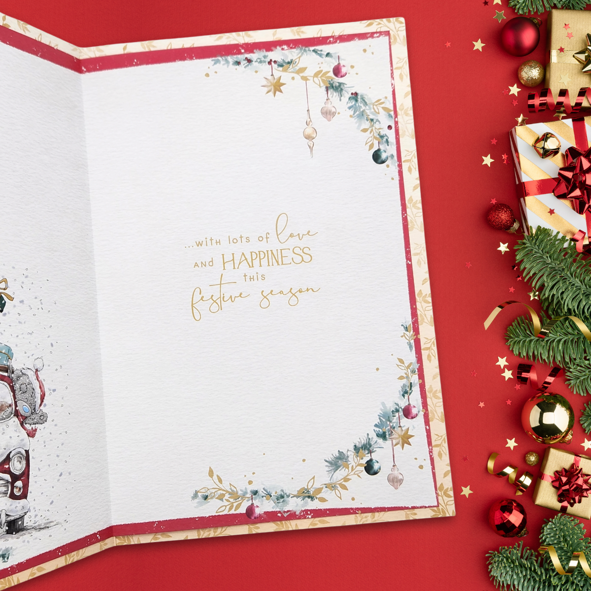 Brother & Sister-In-Law Christmas Card - Me To You Bears