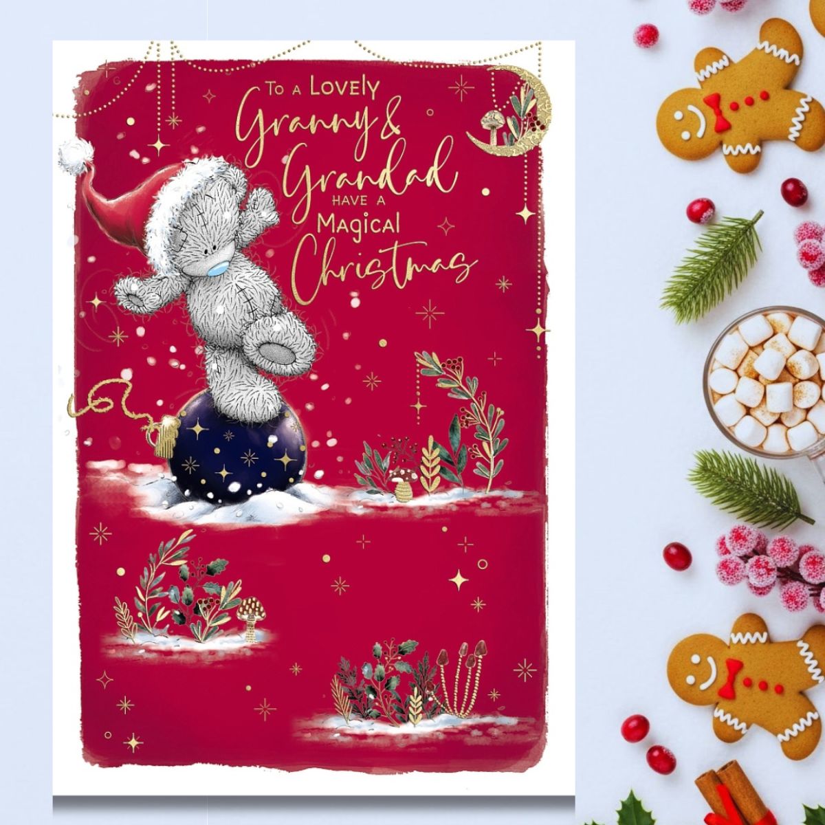 Granny & Grandad Christmas Card - Me To You Bears