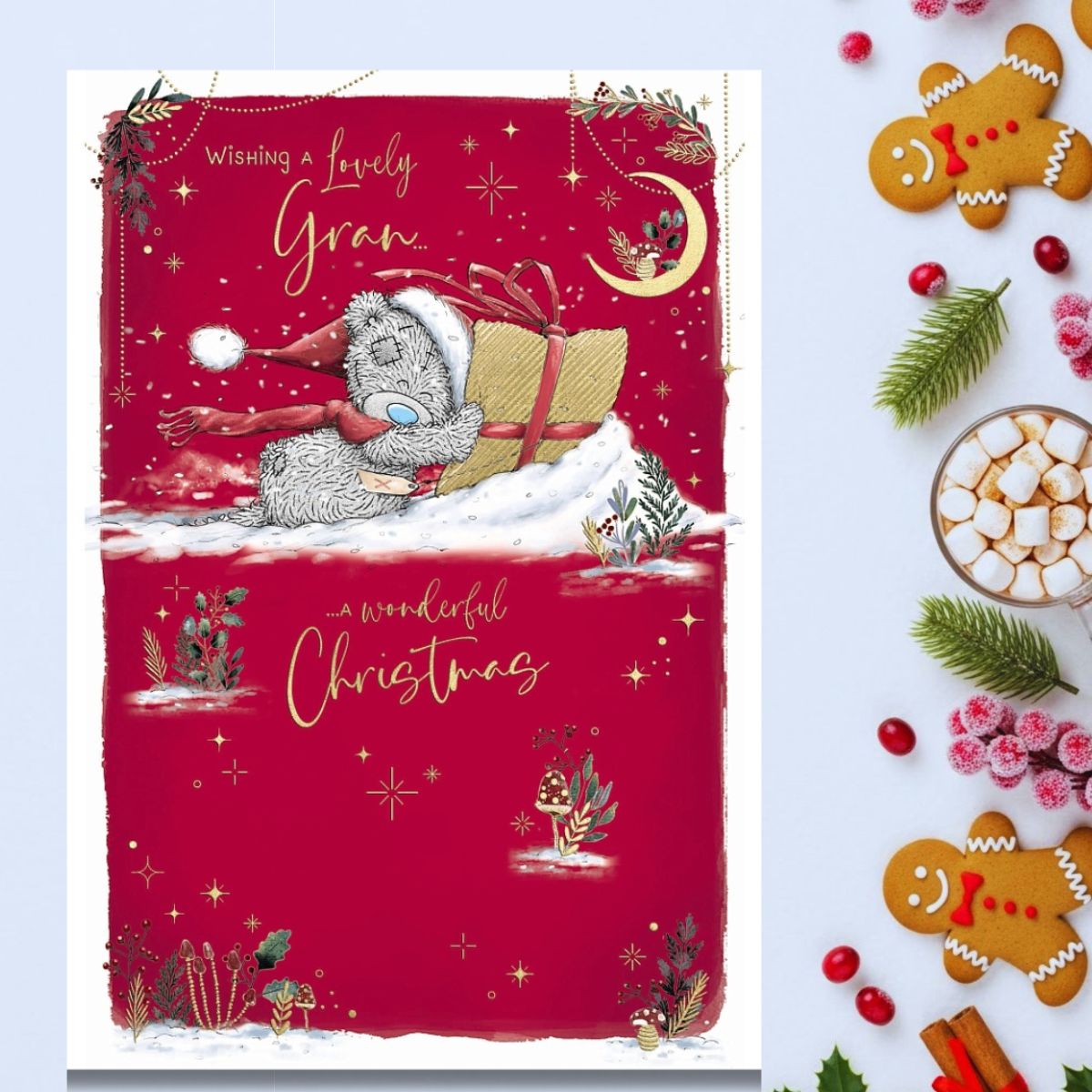 Gran Christmas Card - Me To You Bears