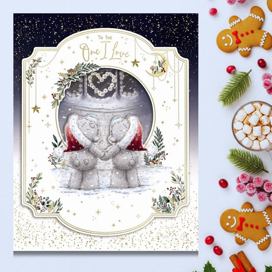 One I Love Boxed Christmas Card - Me To You Bears In Shop
